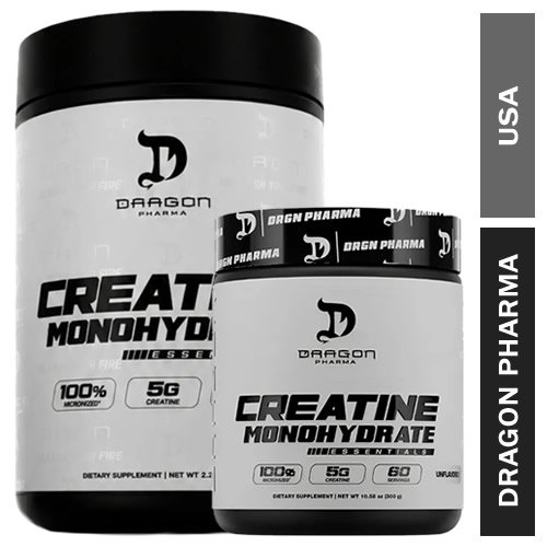 Creatina micronizada Monohidratada Dragon Pharma 300 gr