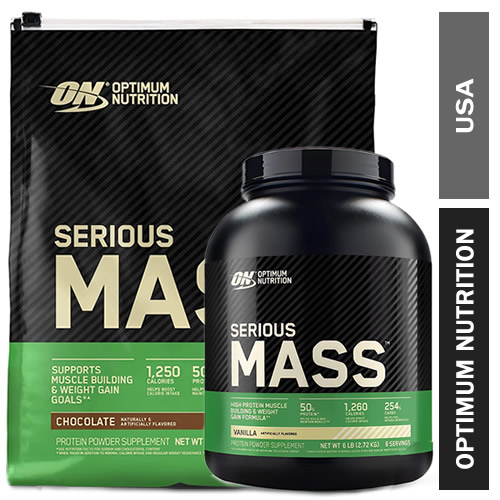Serius Mass 12 lbs 6 lbs Optimun Nutrition