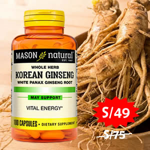Korean Ginseng Mason