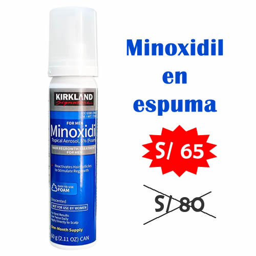 Minoxidil Espuma Kirkland