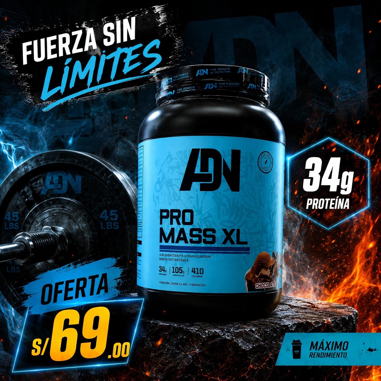Pro Mass XL 2 Kg