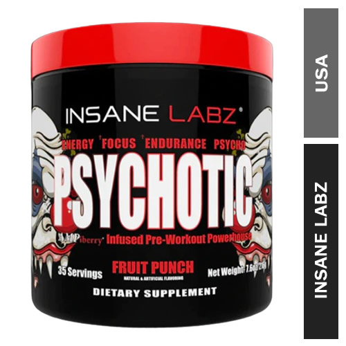 Psychotic Red 219 gr 35 servicios Insane Labz