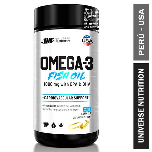 Omega 3 Fish Oil Universe Nutrition UN